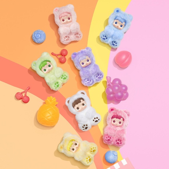 HACIPUPU Gummy Bears Vinyl Series - NIB - Scented - Picture 1 of 7